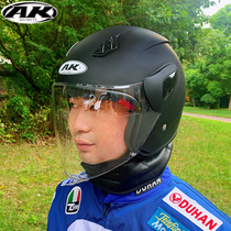 AK helmet electric motorcycle mens big head circumference Large number winter warm plus size winter belt detachable