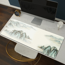 Mouse pad Oversized Chinese style table pad Home office computer notebook table pad thickened landscape mouse pad customization