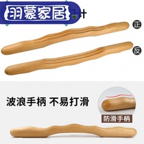  Rolling pin for the body Massage roller Meridian back and shoulder stick Fitness device household full body beauty salon solid wood