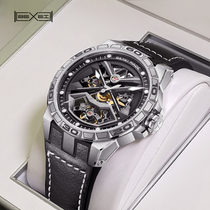 Stray Earth Joint Bexei  Full Automatic Manipulator Watch Mens Trend Hollowed-out Luminous Fashion