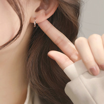 s925 sterling silver earrings 925 earrings female sterling silver to sleep without picking earrings 2021 New Tide