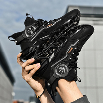 2022 Summer new board shoes official web country tide mens shoes official flagship store Old daddy shoe country wind high help shoes