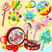 Rattle Stick Baby Toy Hand Drum Children's Toy Baby Month Toy Girl's Boy