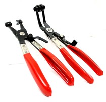 Car water pipe clamp pliers Straight throat tube bundle pliers Bendable with wire clamp clamp pliers Clamp clamping pliers