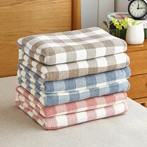 Cotton gauze towel quilt summer single double blanket thin office air conditioning nap sofa blanket