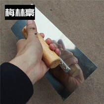 Stainless steel fittings plate surrounding squid special shovel iron plate barbecue small shovel cooking fried meat