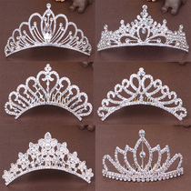 Children's Crown Girl Performance Hair Comb Headdress Princess Birthday Crown Hair Dress Girl Performance Accessories Japan and South Korea