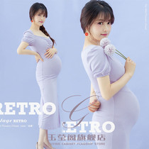 Pregnant women photo photo clothing new beautiful home warm elasticity thin slim pregnant women photography clothes at home