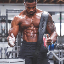 JUSTLIFT strength lift squat Belt Fitness cowhide adjustable protective gear weightlifting hard pull bodybuilding training waist