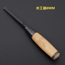 In the Nineties export old brand flat shovel woodwork chisel 32mm thin shovel with handle beveled edge old chisel old flat shovel