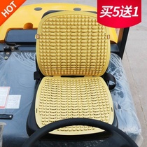 Summer single seat summer ventilation and refrigeration car seat cushion breathable cool cushion single piece of steel wire plastic mesh seat cushion single