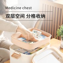 Medicine box to send boyfriend storage artifact Japanese box dormitory baby portable baby baby cute storage Home Mini