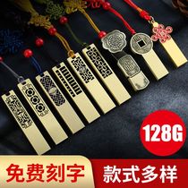 U disk 128g student computer mobile phone dual-purpose car personality gift 128G USB disk large capacity custom couple antique USB flash disk Android mobile phone custom business exhibition event LOGO