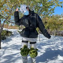 Ski hip pants turtle protector butt pad anti-fall adult children's equipment set full veneer knee pads