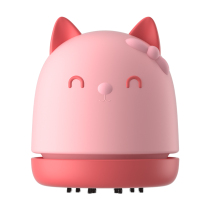 Suitable for desktop vacuum cleaner mini dust eraser chip suction pencil gray usb charging desk