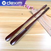Shoe Steeler old man Creative Extension Home handle long handle wood shoe pull shoe solid wood pregnant woman does not bend over