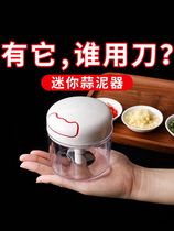 Manual mini-pay chili garlic mash home mashed garlic artifact small mincer garlic minced meat grinder