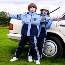 Kindergarten garden clothes autumn and winter clothes assault clothes sportswear custom primary school class clothes three-piece childrens school uniform set