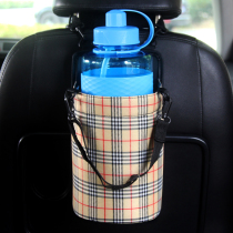 Car kettle holder artifact thermos kettle fixed seat car large thermal insulation pot thermos bottle car hot water bottle shelf