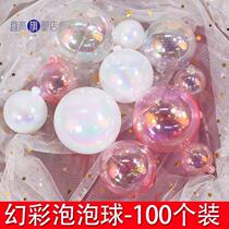 Netred creativity in fantasy bubble colorful transparent ball Christmas crystal ball birthday cake decoration