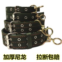 Double Row Buckle Large Dog Dog Neckline Medium-sized Dog Dog Traction Rope Neck Ring Horse Dog Golden Maud Dog Neck Ring