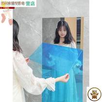Mirror sticker wall stickers Soft mirror Home Self-adhesive Dormitory Full Body Mirror wont break Bathroom Toilet Free of punch