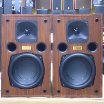British imported original AE 100 fever hifi speaker 6 inch three-way monitor household wooden bookshelf audio