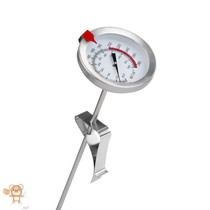 High temperature water thermometer chef oil thermometer fried household thermometer stainless steel needle temperature sensor waterproof