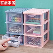 Cosmetics storage box drawer desktop finishing rack storage rack desk stationery rack student dormitory artifact