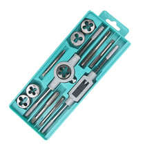 Metric hand tap plate tooth tapping set adjustable coarse tooth screw repair wrench drill bit