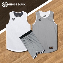 GD double-faced basketball suit mens vest waistcoat suit suit suit shooting Warm-Up Streetball Training suit