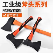 Carpenter fights handmade rural pure steel firefighting fine steel small axe woodworking chopping knife self-defense axe outdoor t