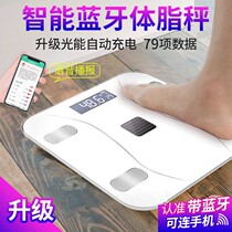 Electronic scale Weighing Scale Smart Small Light Energy Body Fat Scale Human Household Precision Charging Human Weight Loss Special