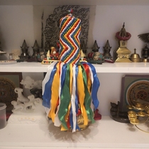 Master of the Jokhang Temple personally compiled the Hada King Kong knot large 10*50cm in addition to all the violations