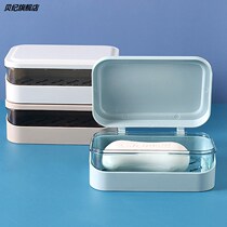 Soap box European soap box with lid student dormitory soap thick portable lid travel