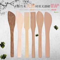 Dumpling making wonton tool stuffing shovel Solid wooden dumpling digging stuffing spoon Stuffing ruler stuffing pick stuffing mixing spoon Bamboo plate