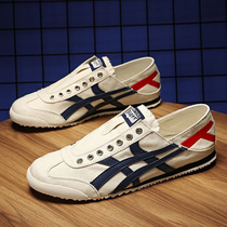 Summer canvas Forrest gump shoes mens shoes pedal Putian trend all-match casual breathable tiger mound tiger tide shoes