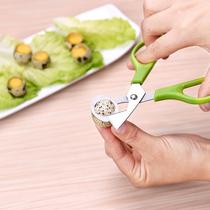 Quail egg peeler Small manual egg opener Peeling and beating eggshell cutting Fancy egg cutter Bird egg cutting knife