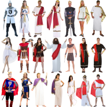 Princess of Halloween Ancient Greece dressed up adult man Cos Sparta Roman Samurai Prince dressed