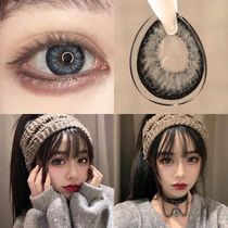 Contact lenses year throw female big diameter month throw European and American mixed blood half a year throw 2021 new invisible myopia glasses day throw J