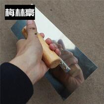  Stainless Steel Accessories Press Plate Perimeter Squid Special Shovel Iron Plate Barbecue Plate Barbecue Small shovel Scoop Cuisine Fried