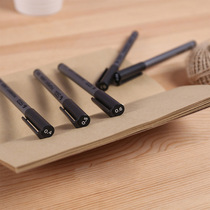 Ink staining wen fang zhen guan bi suit hand-painted design cartoon design dedicated hui hua bi gou xian bi stroke pen cao tu bi design shou hui bi engineering pen full gao guang bi 0 05mm