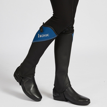  IKONIC cowhide equestrian leggings Chabus men and women adult leggings Embroidery wear-resistant sports protective knight equipment