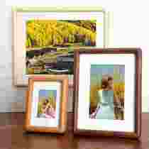 Black Walnuts Wood Photo Frame Solid Wood Mortise And Fillet Swing Table 5 6 Inch 7 8 10 12 Inch A4 Wash Photo Made Into Photo Frame