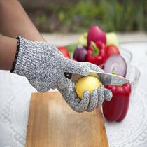 Spot Kitchen Five Level Anti-Cutting Spurs PE Horticultural Grip Crab Slaughtering Anti-Cutting Wear Resistant Industrial Protective Gloves