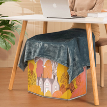 Warm foot Divine Instrumental Office Table Lower Warmer Winter Legs Warm Foot warm foot Fever Heating Mat electric heating Warm Feet Bao