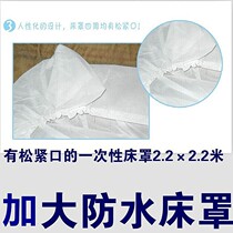 Hotel family high-quality composite non-woven disposable large disposable waterproof bedspread elastic tape sheets cat urine