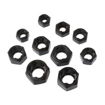 10 Pcs Damaged Nut Bolt Remove Stud Extractor Set 9-19mm Br