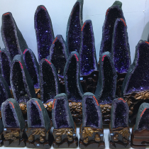 Brazil Uruguay amethyst block amethyst cave agate cornucopia fortune demagnetization anti-radiation rough office ornaments