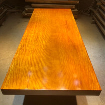 Spot African Yellow Flower Pear Materials Solid Wood Mauwood Redwood Tea Table New Chinese Tea Table